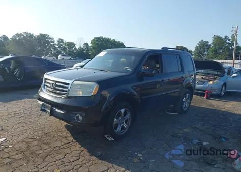 2013 Honda Pilot Ex-L из США, поврежденный, VIN 5FNYF3H56DB008047